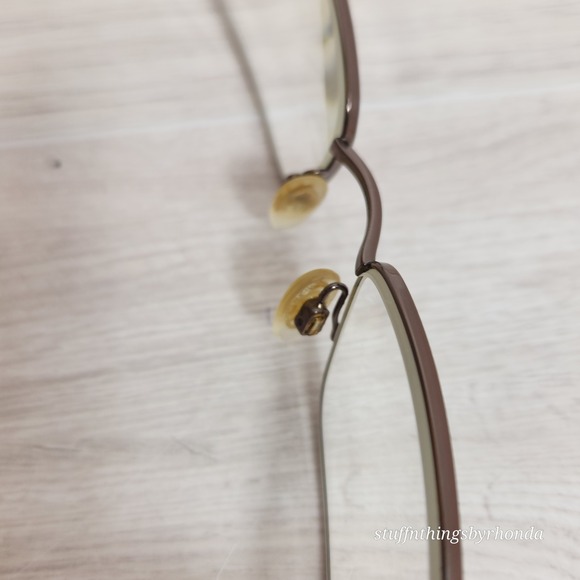 RALPH LAUREN 1036 SQUARE FULL RIM  EYEGLASSES FRAMES 55-18-140 Made In ITALY - Picture 6 of 10